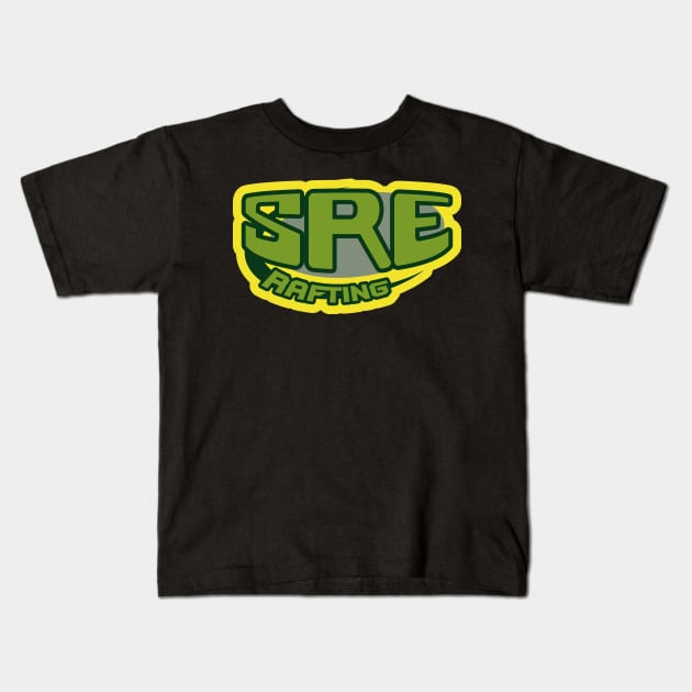 SRE Rafting Kids T-Shirt by TBM Christopher